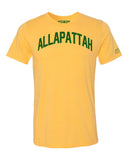 Yellow Allapattah Miami T-shirt w/ Green Reflective Letters
