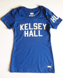 Hampton University Dorm T-shirt with White Reflective Lettering
