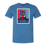 Cats For Kamala - Harris 2024 Navy Blue T-shirt