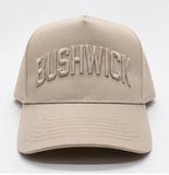 Khaki Bushwick Five Panel Hat