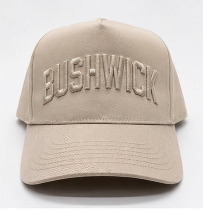 Khaki Bushwick Five Panel Hat