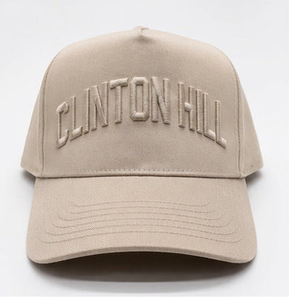 Khaki Clinton Hill Five Panel Hat