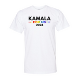 Kamala For US LGBTQ Pride - Harris 2024 T-shirt