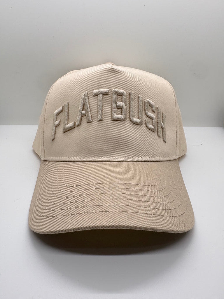 Khaki Flatbush Five Panel Hat