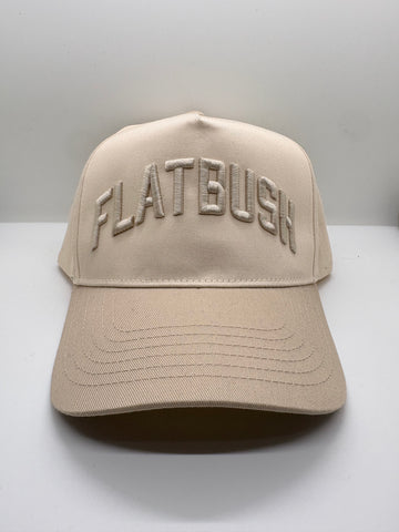 Khaki Flatbush Five Panel Hat