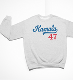 Kamala 47 Brooklyn Dodgers Inspired Heather Sweatshirt