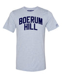 Sky Blue Boerum Hill T-shirt with Blue Letters