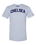 Sky Blue Chelsea T-shirt with Blue Letters