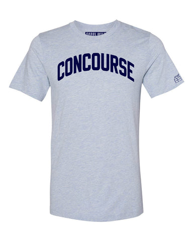 Sky Blue Concourse Bronx T-Shirt with Blue Letters