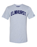 Sky Blue Elmhurst T-shirt with Blue Letters
