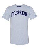 Sky Blue Ft.Greene T-shirt with Blue Letters