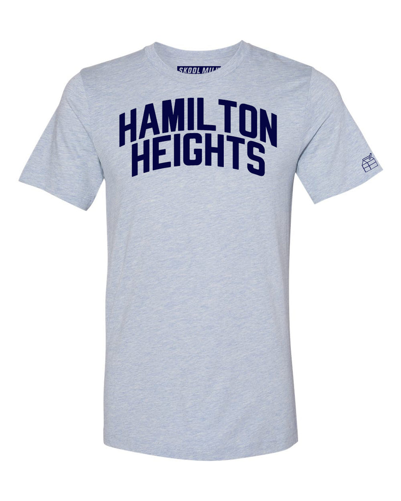 Sky Blue Hamilton Heights T-shirt with Blue Letters