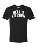 Black Hell's Kitchen T-shirt with White Reflective Letters