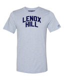 Sky Blue Lenox Hill T-shirt with Blue Letters