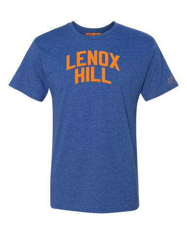 Blue Lenox Hill  T-shirt with Knicks Orange Letters
