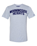 Sky Blue Morningside Heights T-shirt with Blue Letters