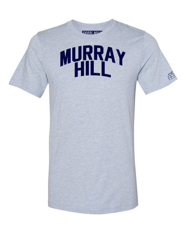 Sky Blue Murray Hill T-shirt with Blue Letters