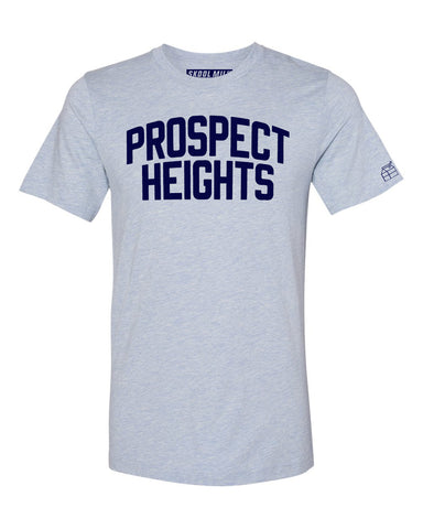 Sky Blue Prospect Heights T-shirt with Blue Letters