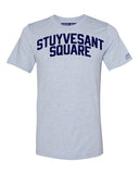 Sky Blue Stuyvesant Square T-shirt with Blue Letters